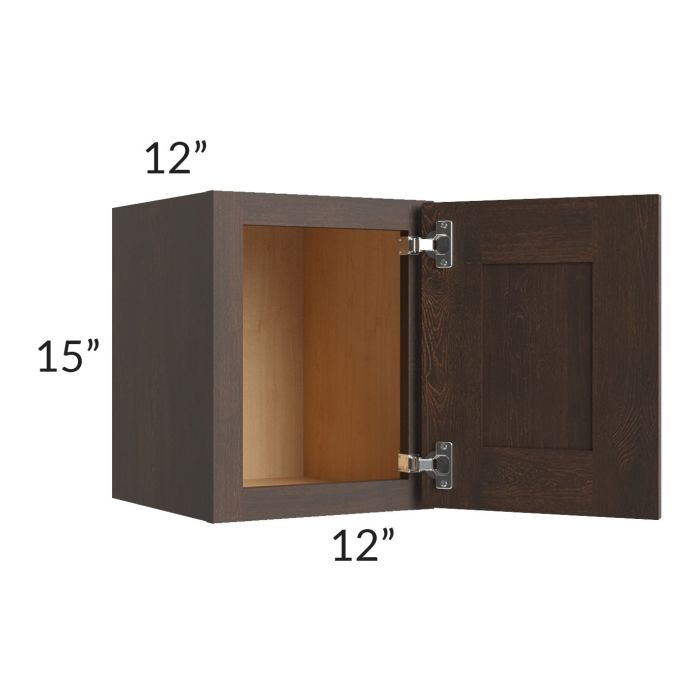 Tuscan Kona Brown 12x15 Wall Cabinet