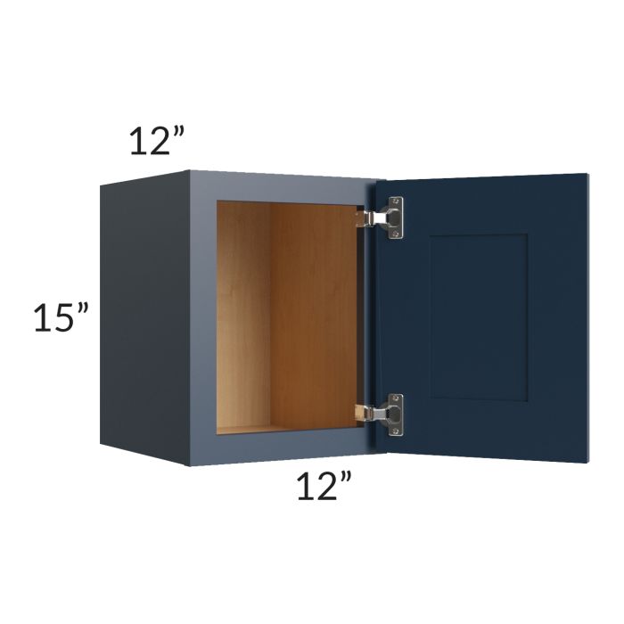 Midtown Blue Shaker 12x15 Wall Cabinet
