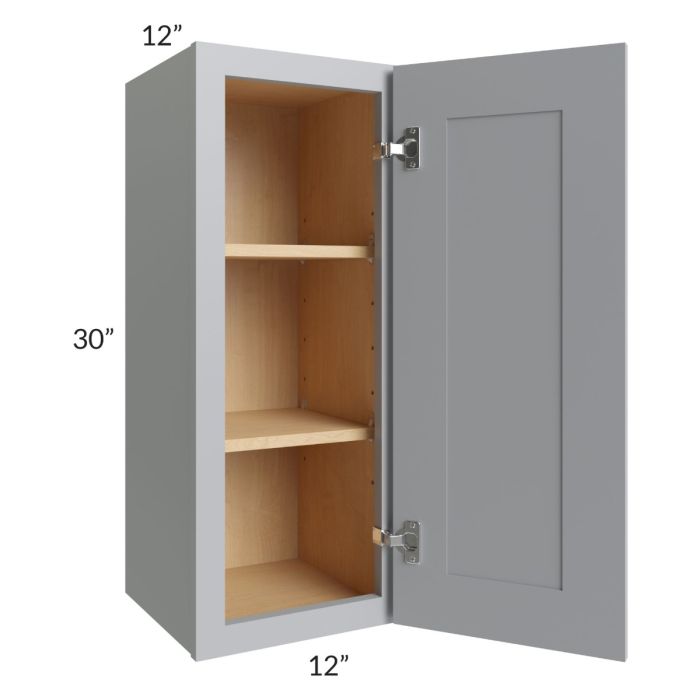 Asheville Grey Shaker 12x30 Wall Cabinet