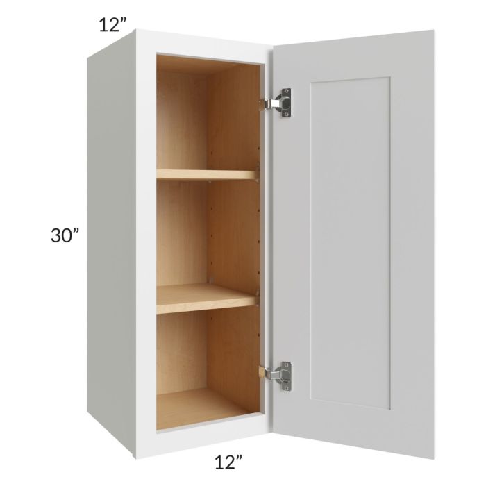 Asheville White Shaker 12x30 Wall Cabinet