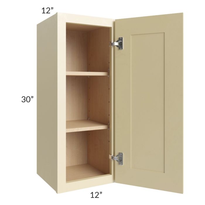 Phoenix Cream Glaze 12x30 Wall Cabinet