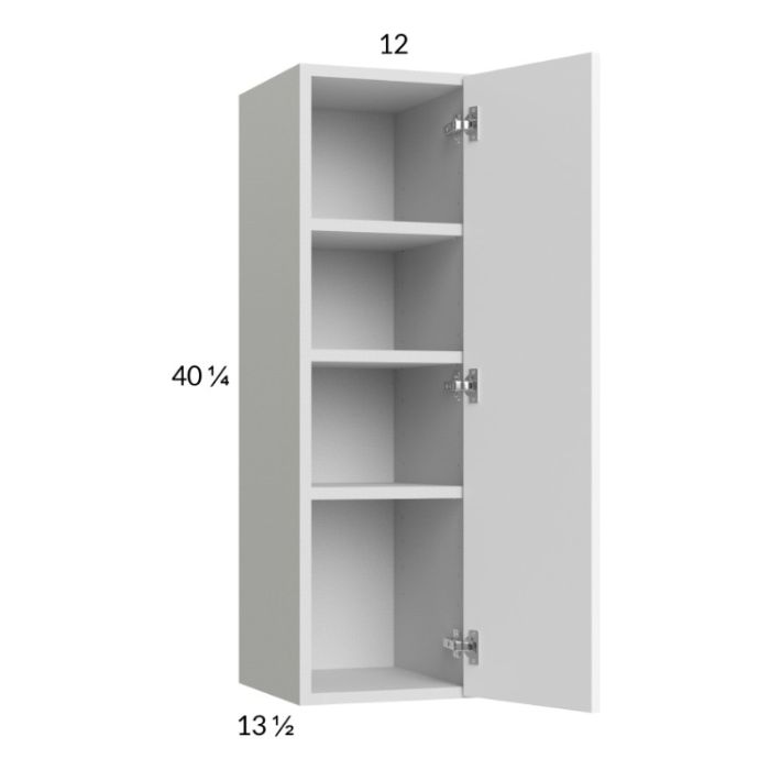 Euro Gloss White 12x40-1/4 Wall Cabinet