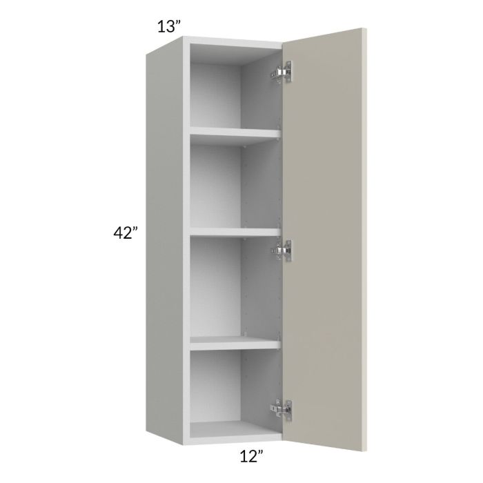 Milan Beige Matte 12x42 Wall Cabinet