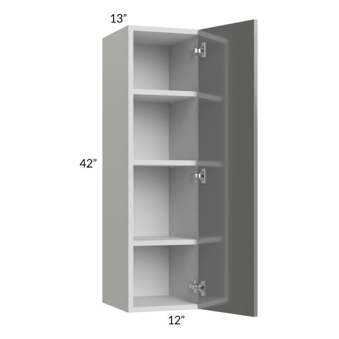 Milan Grey Gloss 12x42 Wall Cabinet