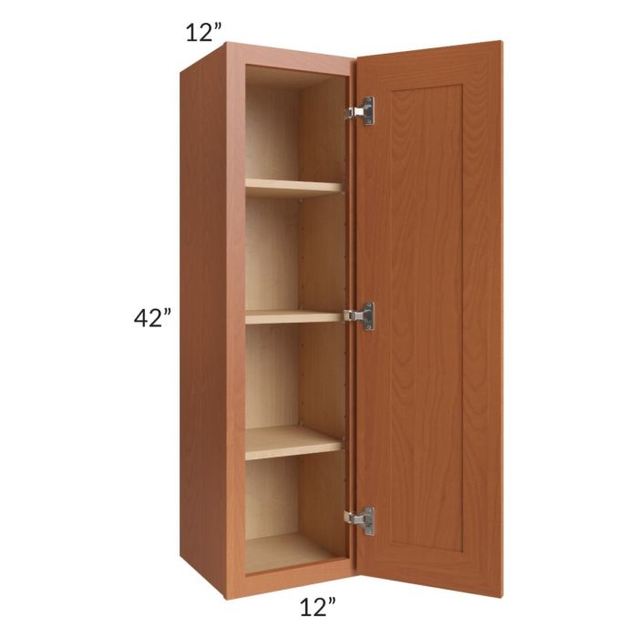 Lexington Cinnamon Glaze 12x42 Wall Cabinet