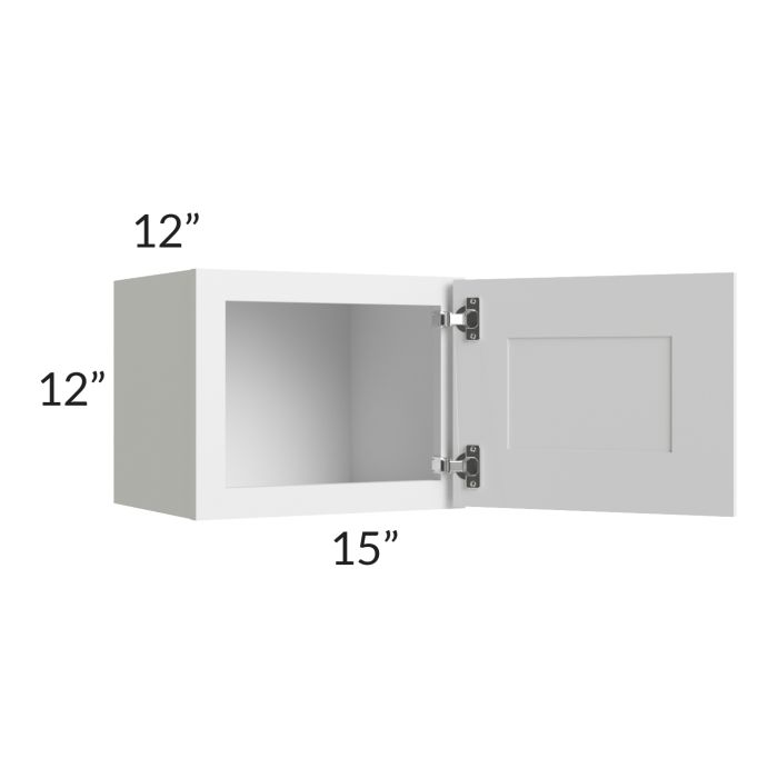 Providence White 15x12 Wall Cabinet 