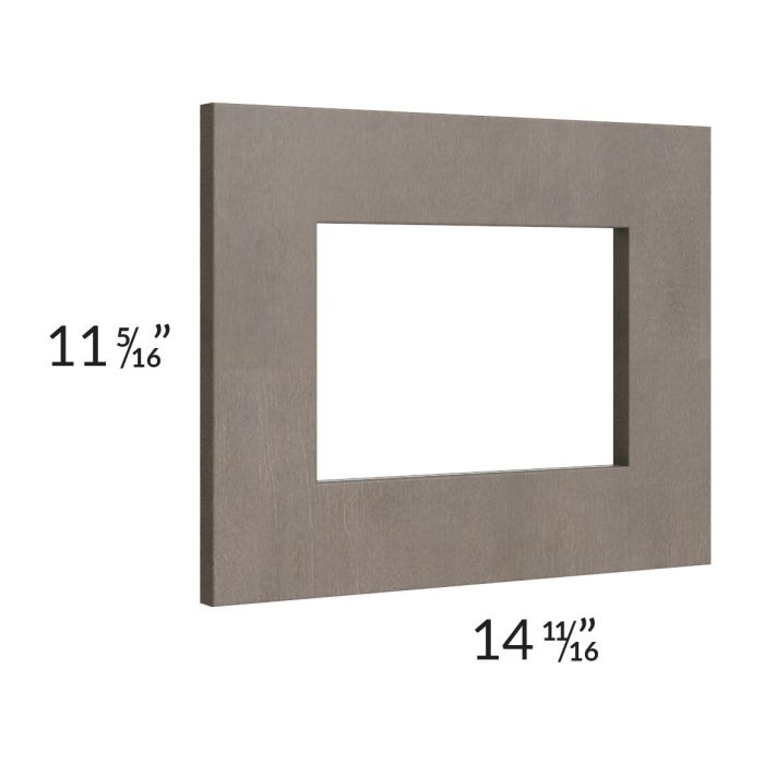 Natural Grey Shaker 15x12 Glass Door Only with Glass Included