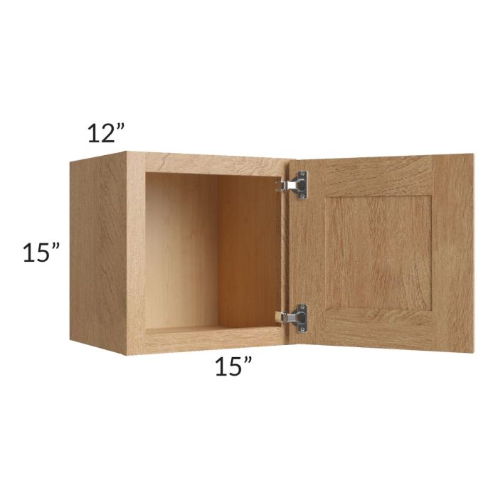 Midtown Timber Shaker 15x15 Wall Cabinet