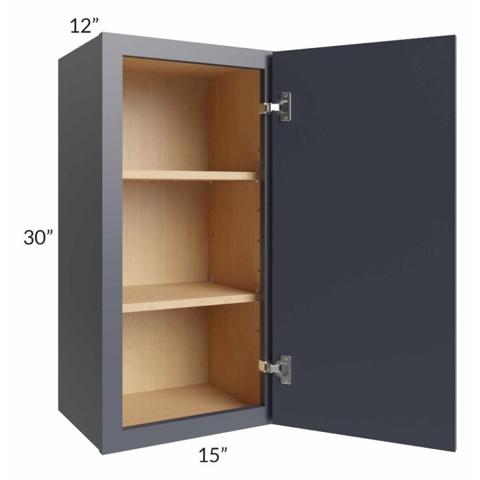 Vienna Indigo 15x30 Wall Cabinet