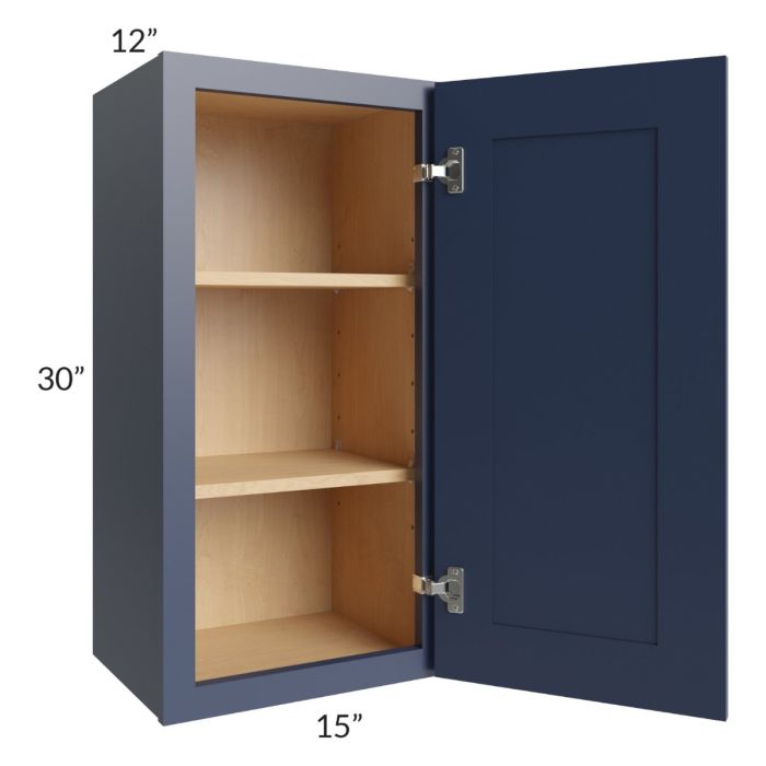 Bayville Blue 15x30 Wall Cabinet