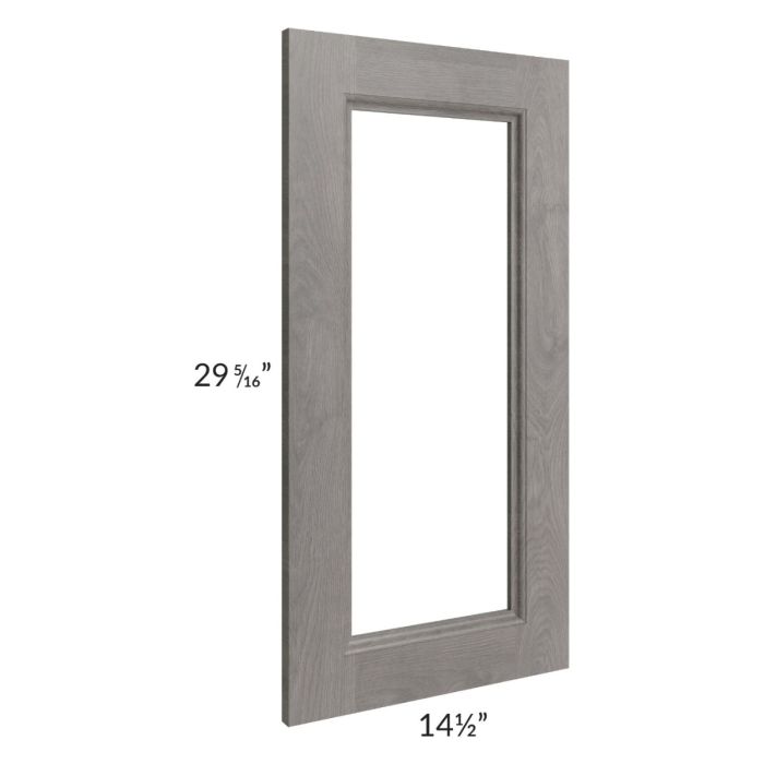 Providence Slate Grey 15x30 Glass Door Only with Glass Included