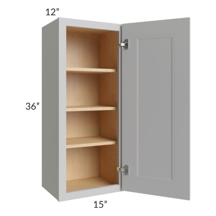 Tuscan Painted Grey 15x36 Wall Cabinet