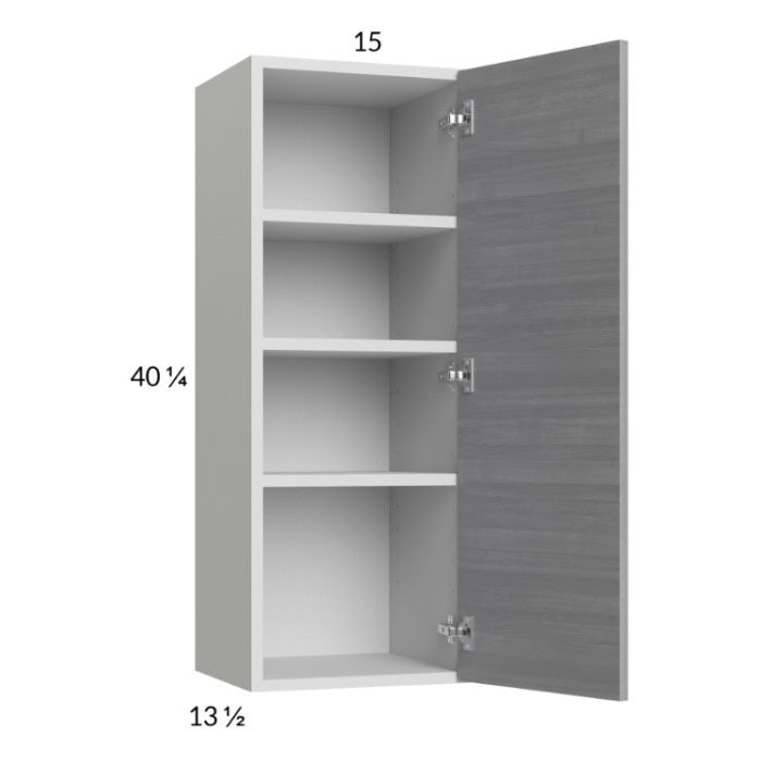 Euro Grey 15x40-1/4 Wall Cabinet
