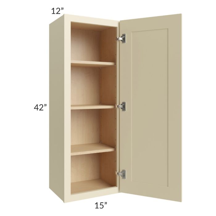 Casselton Ivory 15x42 Wall Cabinet
