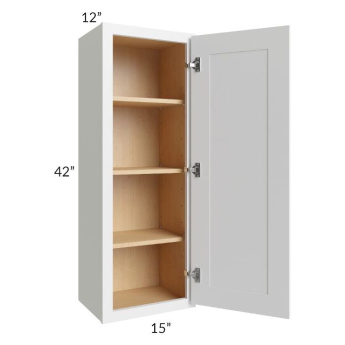 Stratus White 15x42 Wall Cabinet
