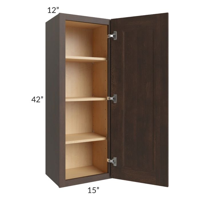 Tuscan Kona Brown 15x42 Wall Cabinet