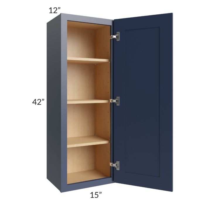 Bayville Blue 15x42 Wall Cabinet