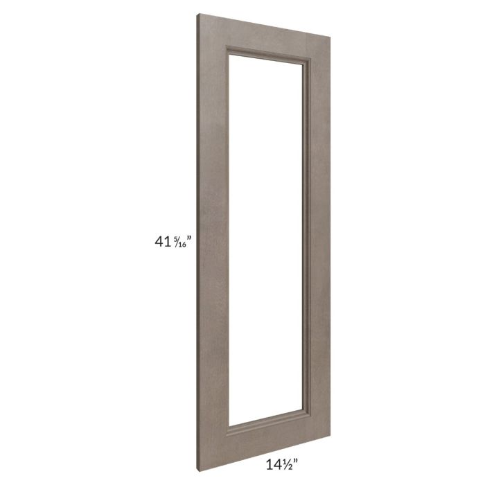 Providence Natural Grey 15x42 Glass Door Only with Glass Included
