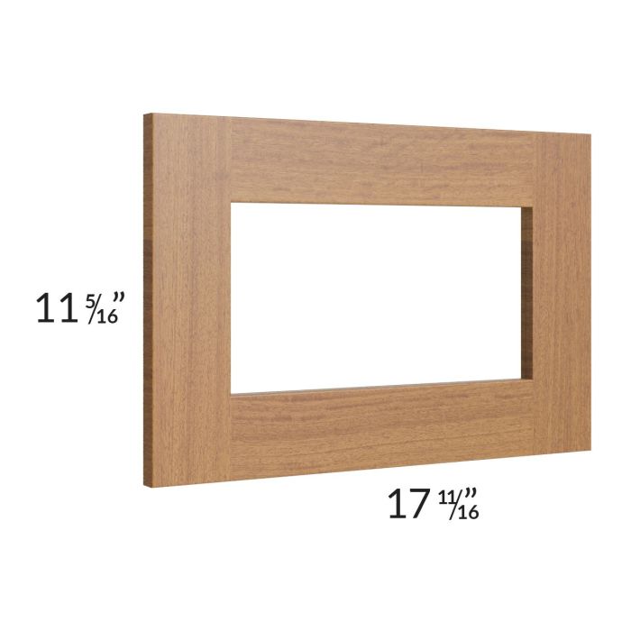 Artisan Walnut Shaker 18x12 Glass Door Only with Glass Included