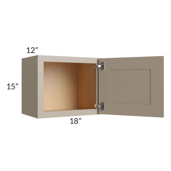 Tuscan Oyster 18x15 Wall Cabinet