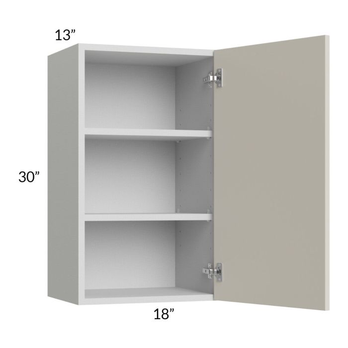 Milan Beige Matte 18x30 Wall Cabinet