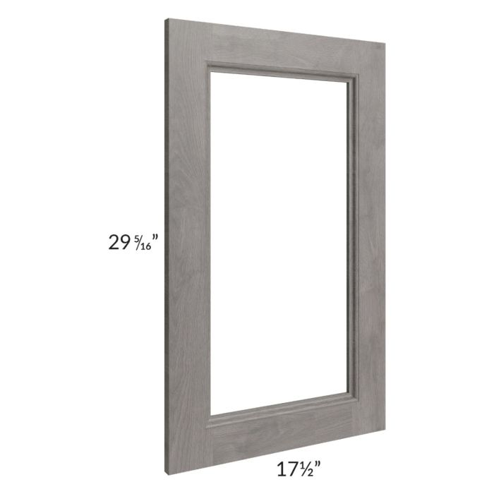 Providence Slate Grey 18x30 Glass Door Only with Glass Included