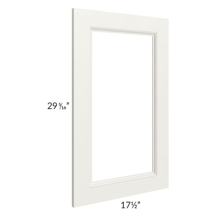 Providence Cream Glaze 18x30 Glass Door Only with Glass Included