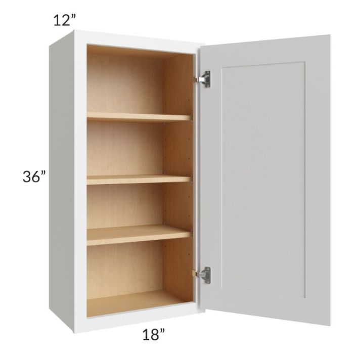 Stratus White 18x36 Wall Cabinet