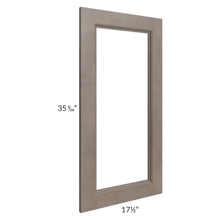 Providence Natural Grey 18x36 Glass Door Only with Glass Included