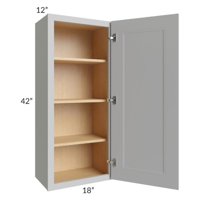 Tuscan Painted Grey 18x42 Wall Cabinet