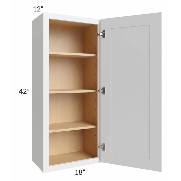 Bayville White 18x42 Wall Cabinet