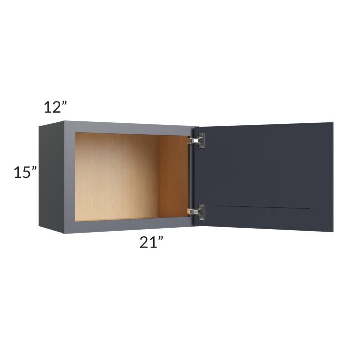 Vienna Indigo 21x15 Wall Cabinet