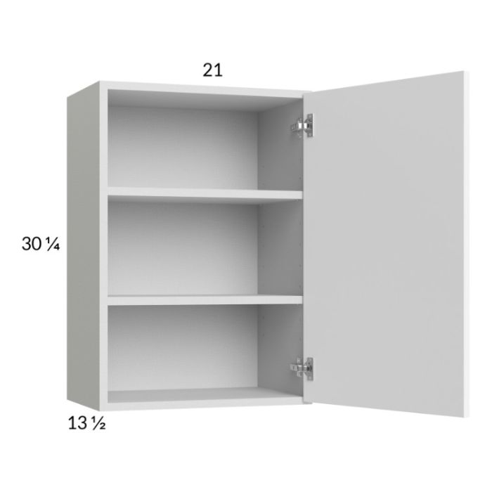 Euro Gloss White 21x30-1/4 Wall Cabinet