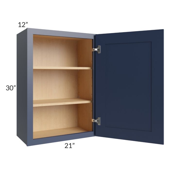 Bayville Blue 21x30 Wall Cabinet