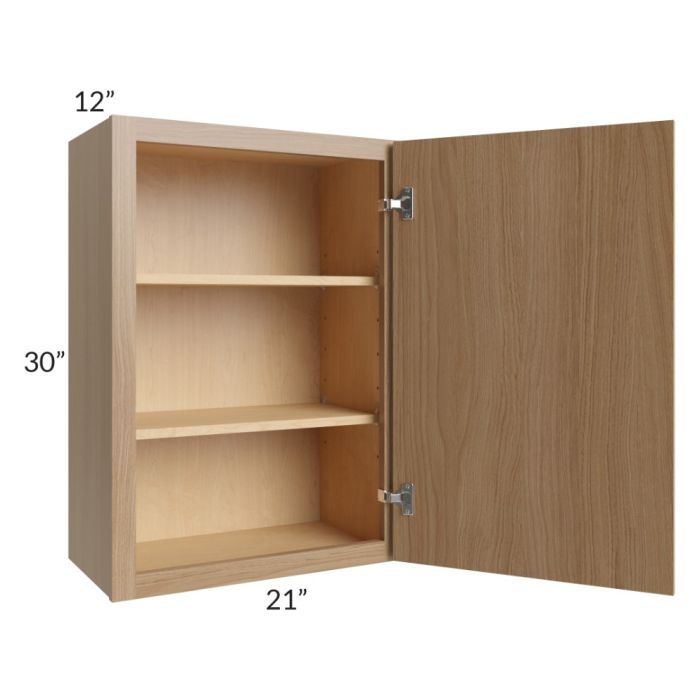 Township Rift Oak 21x30 Wall Cabinet