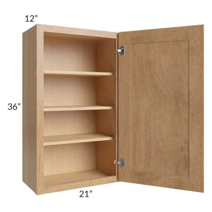 Midtown Timber Shaker 21x36 Wall Cabinet