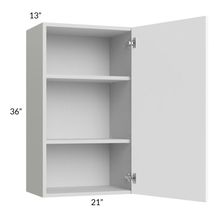 Milan White Matte 21x36 Wall Cabinet