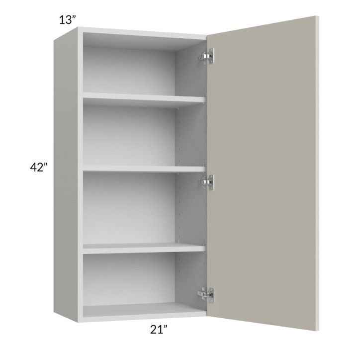 Milan Beige Matte 21x42 Wall Cabinet