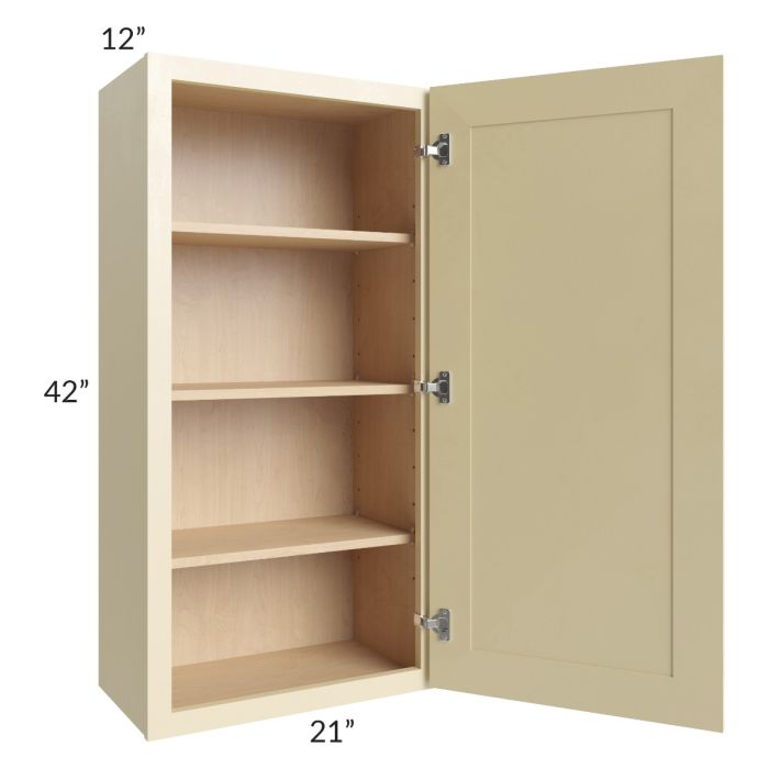 Phoenix Cream Glaze 21x42 Wall Cabinet