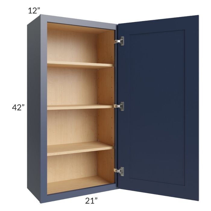 Bayville Blue 21x42 Wall Cabinet