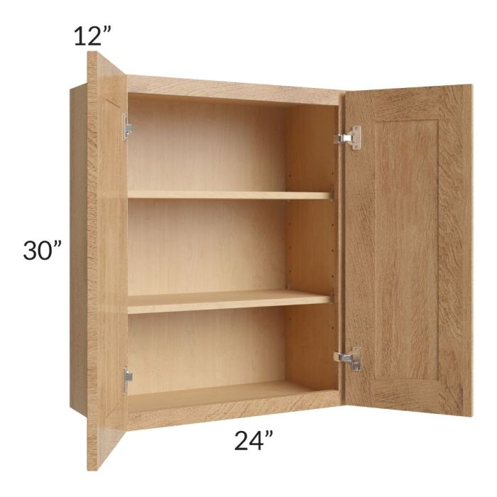 Midtown Timber Shaker 24x30 Wall Cabinet