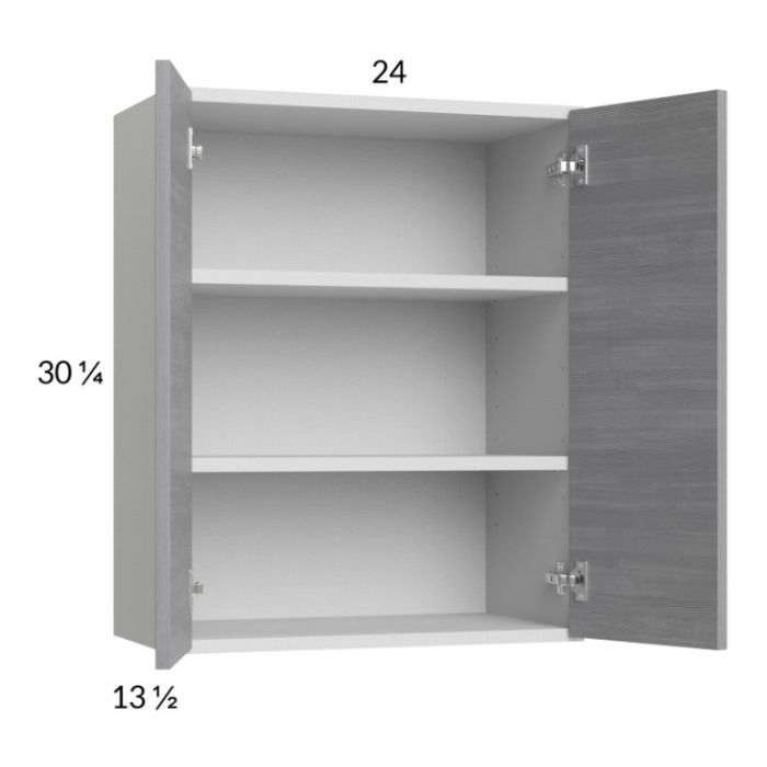 Euro Grey 24x30-1/4 Wall Cabinet