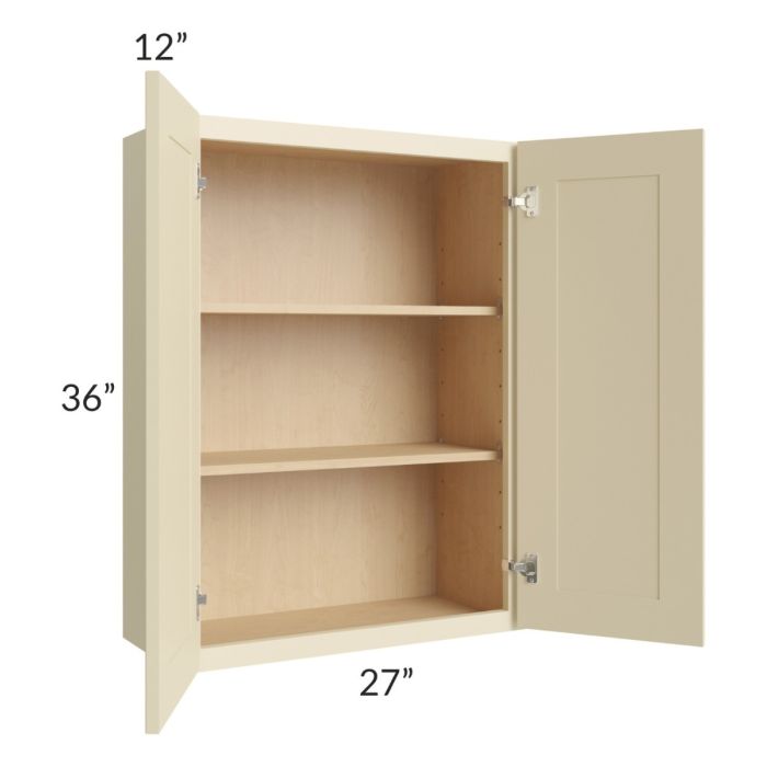 Casselton Ivory 27x36 Wall Cabinet
