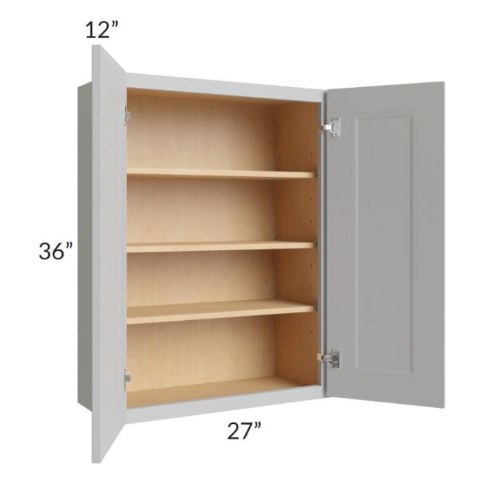 Tuscan Painted Grey 27x36 Wall Cabinet