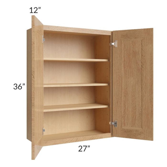 Tuscan Timber 27x36 Wall Cabinet