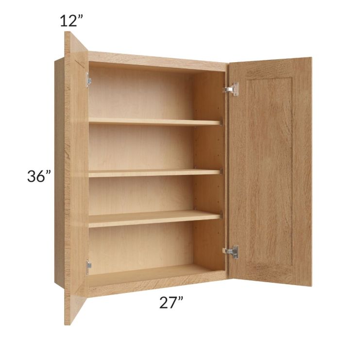Midtown Timber Shaker 27x36 Wall Cabinet