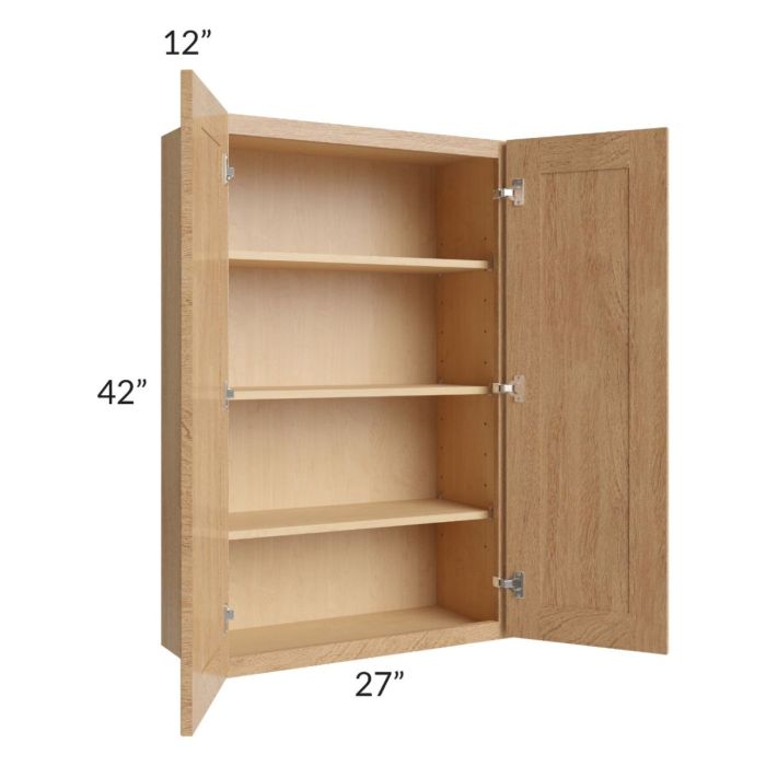 Midtown Timber Shaker 27x42 Wall Cabinet