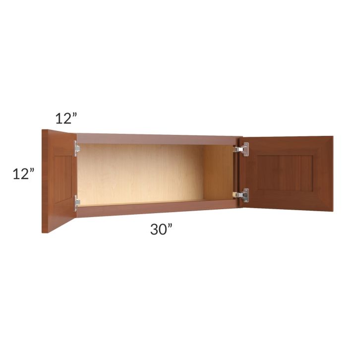 Phoenix Caramel Glaze 30x12 Wall Cabinet