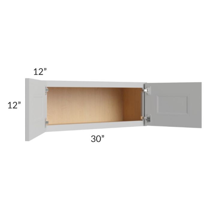 Tuscan Painted Grey 30x12 Wall Cabinet