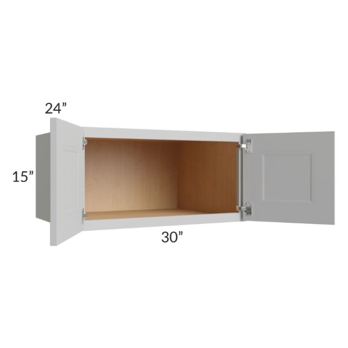 Tuscan Painted Grey 30x15x24 Wall Cabinet